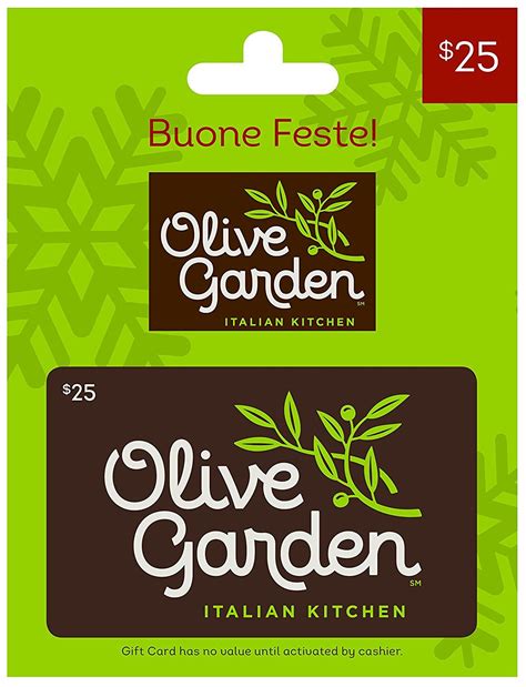 Olive garden gift card deals - Olive Garden Gift Cards are available online and in restaurant for various purposes, such as dinner and movie combos, large bulk orders, or Canadian locations. You can also buy …